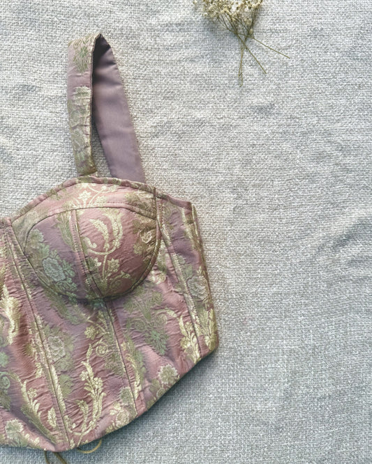 ilavarasi corset - Pastel Pink