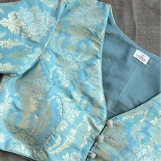 Sintoori Blouse - Pastel Blue