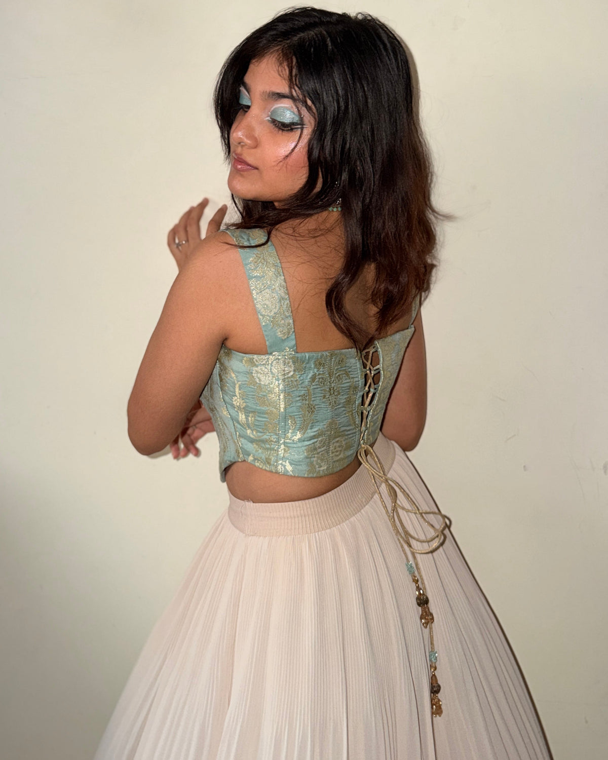 ilavarasi corset - Pastel Pink