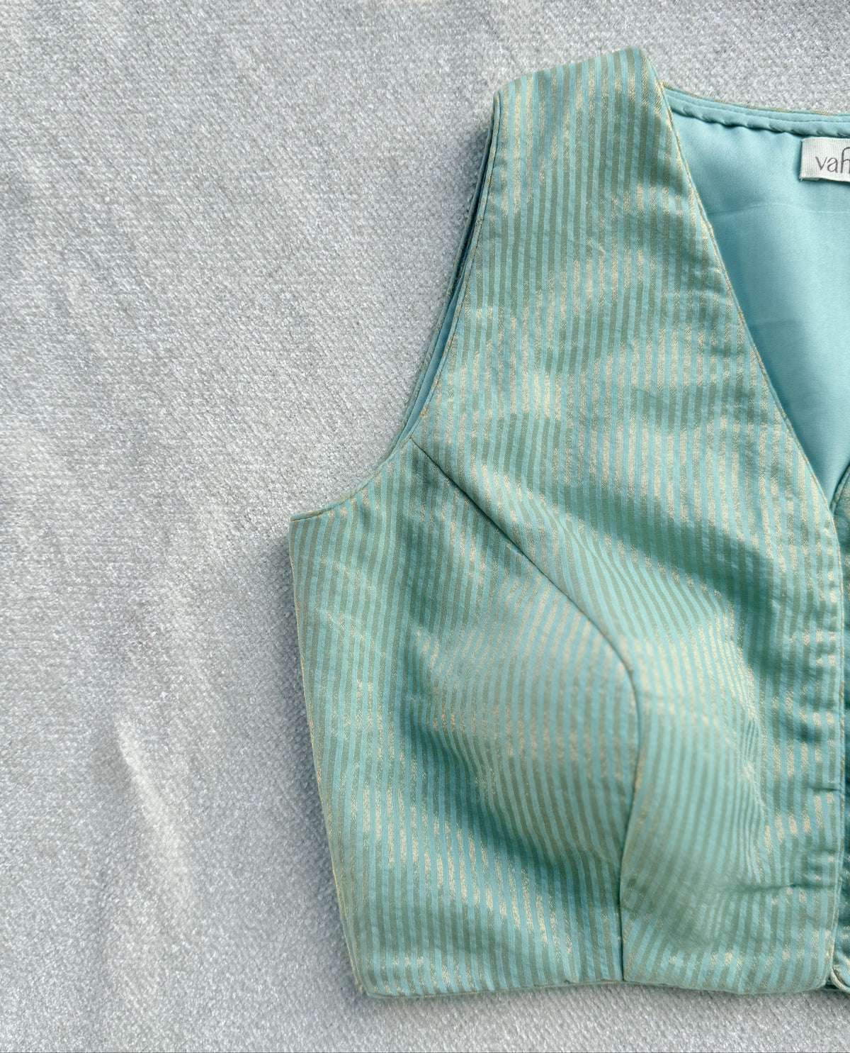 Vasundra Blouse - Turquoise Blue