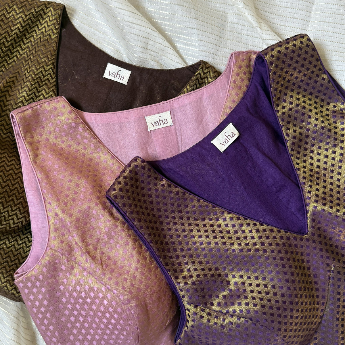 Ragini Blouse - Brown