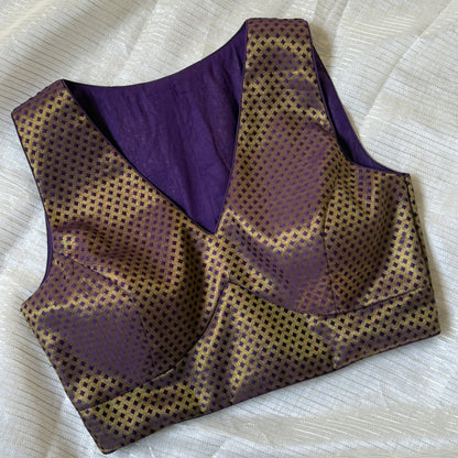 Ragini Blouse - Brown