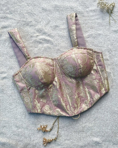 ilavarasi corset - Pastel Blue