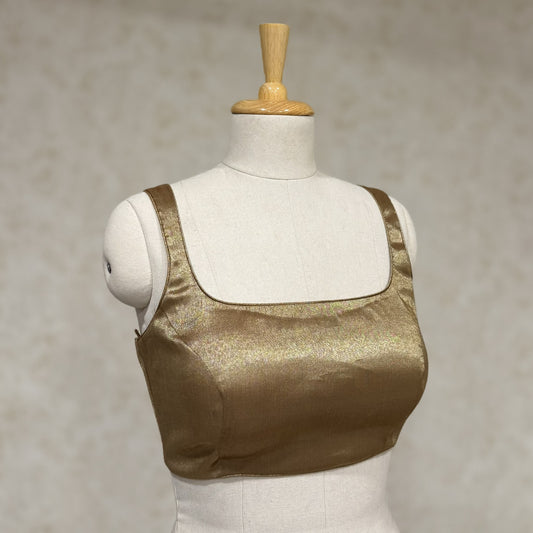 Moon Back Blouse - Dark bronze