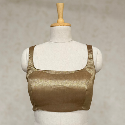 Moon Back Blouse - Dark bronze