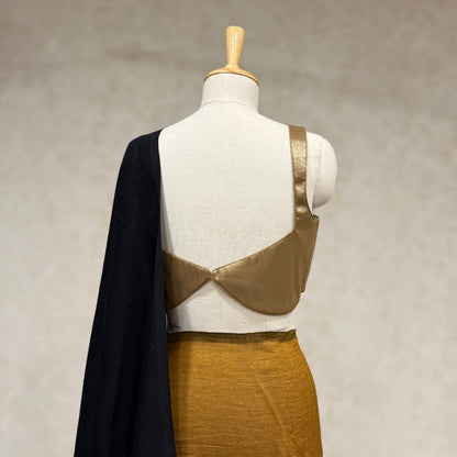 Moon Back Blouse - Dark bronze