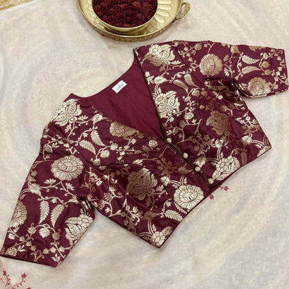 Sintoori Blouse - Pastel Blue