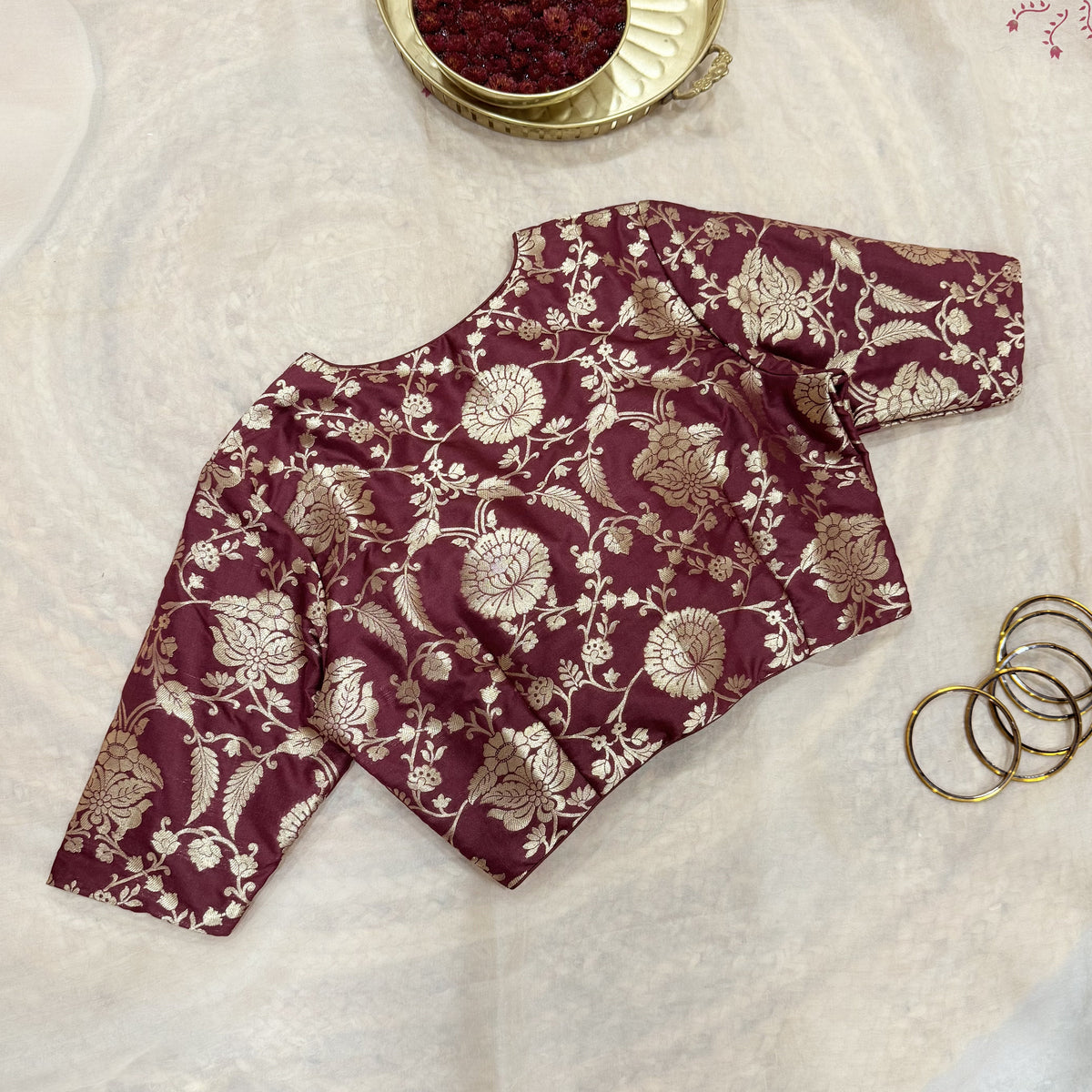 Sintoori Blouse - Pastel Blue