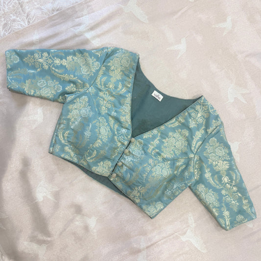 Sintoori Blouse - Pastel Blue