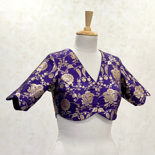 Ujala Blouse - Purple