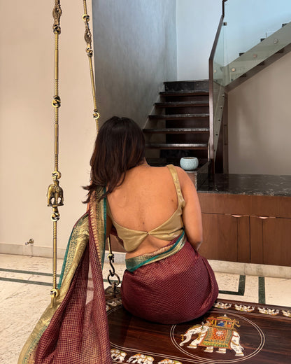 Moon Back Blouse
