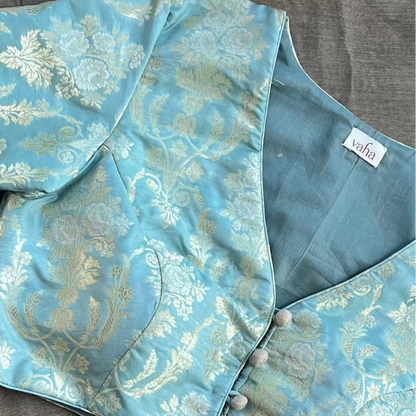 Sintoori Blouse - Pastel Blue